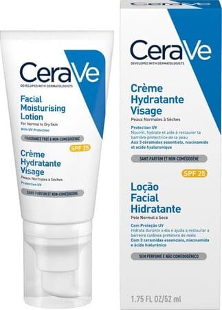 Beste dagcrème voor rosacea-gevoelige huid van CeraVe