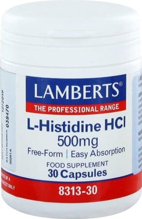 L-Histidine aminozuren supplement voor de huid van Lambert